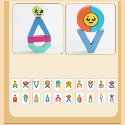 Joc de tip Montesorii, Constructie si logica, 3 ani 02