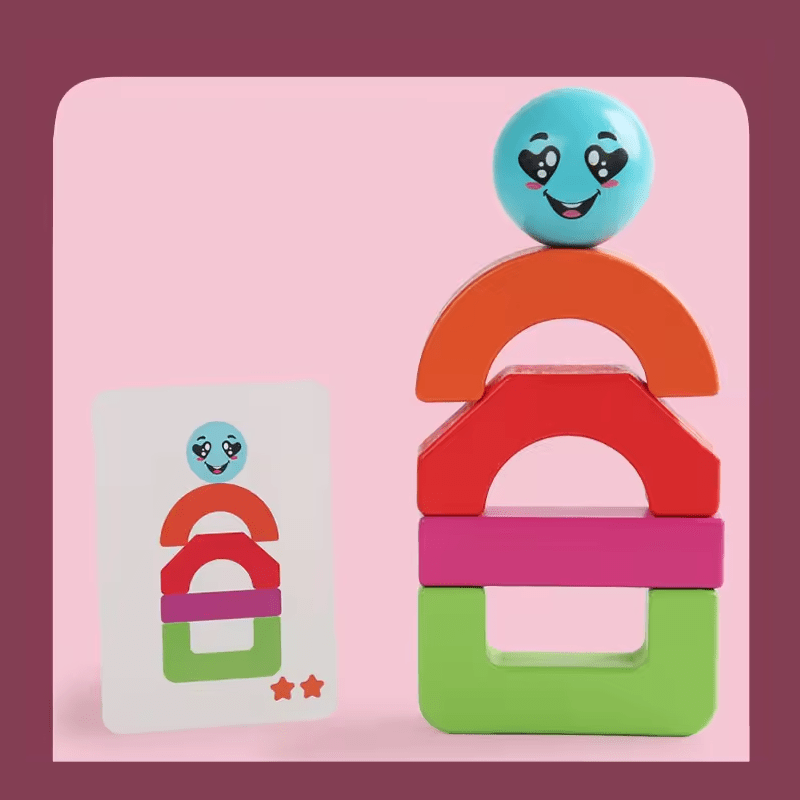 Joc de tip Montesorii, Constructie si logica, 3 ani 03