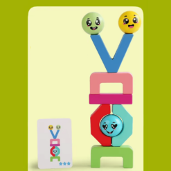 Joc de tip Montesorii, Constructie si logica, 3 ani 05