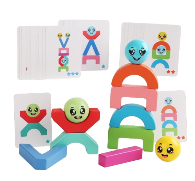 Joc de tip Montesorii, Constructie si logica, 3 ani 09