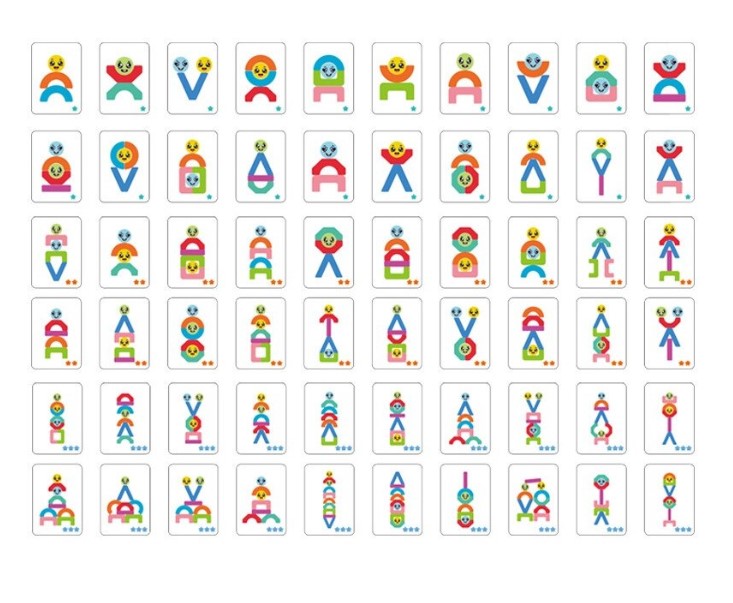 Joc de tip Montesorii, Constructie si logica, 3 ani 10