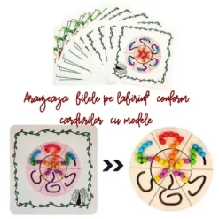 Joc de tip Montessori, Puzzle motric, 3 ani