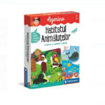 Joc educativ Habitatul Animalutelor, 3 ani+