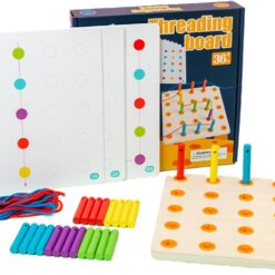 Joc educativ de tip Montessori, Geobord, 3 ani+