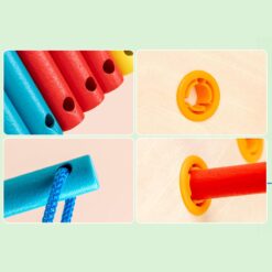 Joc educativ de tip Montessori, Geobord, 3 ani+