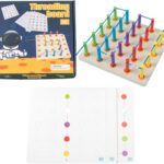 Joc educativ de tip Montessori, Geobord, 3 ani+