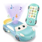 Joc multifuntional, Lampa de veghe cu proiectie si telefon, 18 luni+