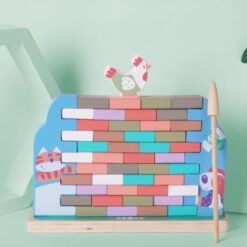 Joc societate, Joc de echilibru și strategie, Zidul cu cărămizi, 3 ani