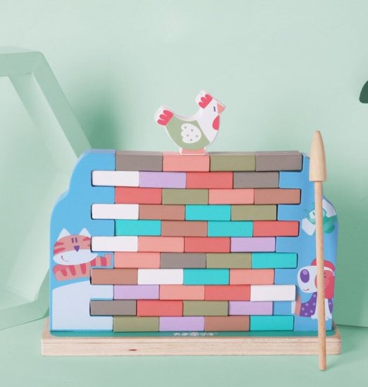 Joc societate, Joc de echilibru și strategie, Zidul cu cărămizi, 3 ani
