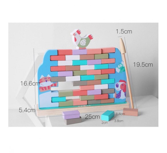 Joc societate, Joc de echilibru și strategie, Zidul cu cărămizi, 3 ani