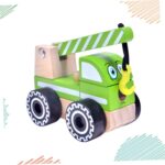 Masinuta utilitara din lemn, Macara