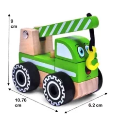 Masinuta utilitara din lemn, Macara