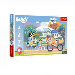 Puzzle Trefl carton 100 piese, Bluey si prietenii