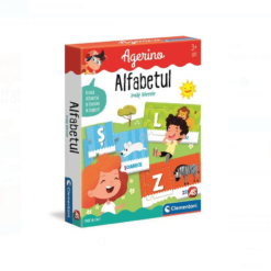 Puzzle educativ in limba romana si engleza, Alfabetul, 4 ani
