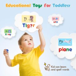 Puzzle magnetic, Alfabet, 3 ani 02