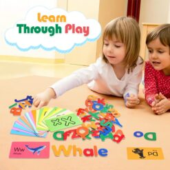 Puzzle magnetic, Alfabet, 3 ani 02