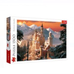 PuzzleTrefl 1500 piese, Castel Nins Neuschwanstein, 8 ani+