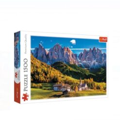 PuzzleTrefl 1500 piese, Muntii Dolomites, 8 ani+