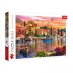Puzzle Trefl 500 piese, Sat la Malul Marii, 8 ani