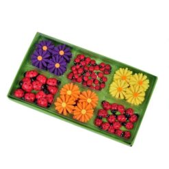 Set Creatie, Set 70 Buburuze si Flori