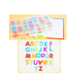 Alfabetar magnetic, Alfabet litere mari, 3 ani 04