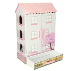 Casa de papusi din lemn, 80 CM, LULILO