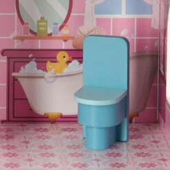 Casa de papusi din lemn, 80 CM, LULILO