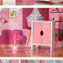 Casa de papusi din lemn, 80 CM, LULILO