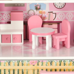 Casa de papusi din lemn, 80 CM, LULILO