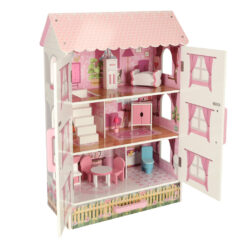 Casa de papusi din lemn, 80 CM, LULILO
