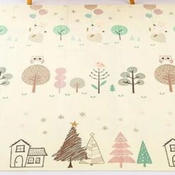 Covor pliabil de joaca, termoizolant cu doua fete 200 x 180 cm, Orasel 0001