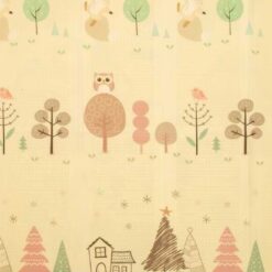 Covor pliabil de joaca, termoizolant cu doua fete 200 x 180 cm, Orasel 0001