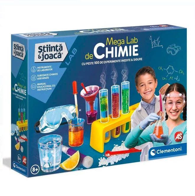 Joc creativ Stiinta si joaca, Laboratorul de Chimie - AS, 8 ani+ 01