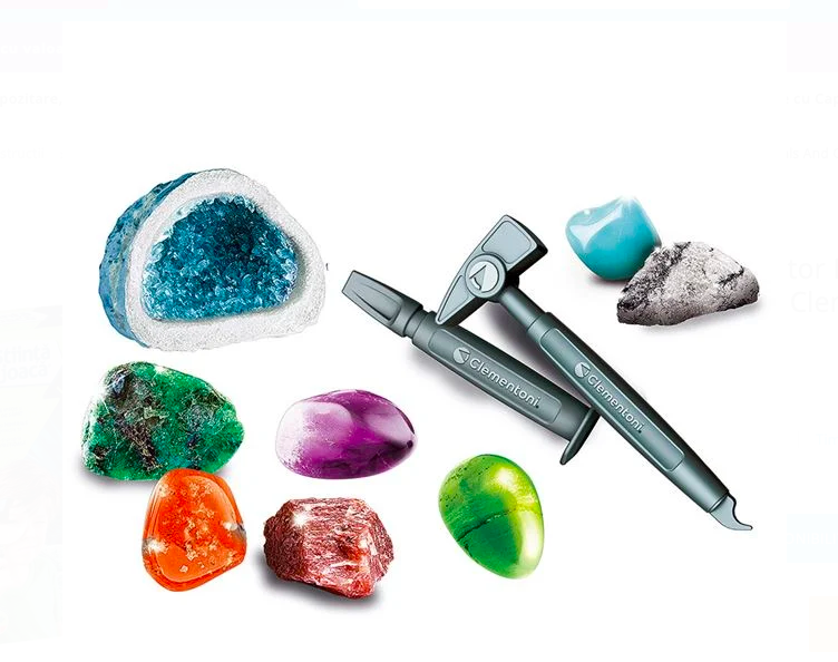 Joc creativ Stiinta si joaca, Minerale si Pietre pretioase, 8 ani+ 04