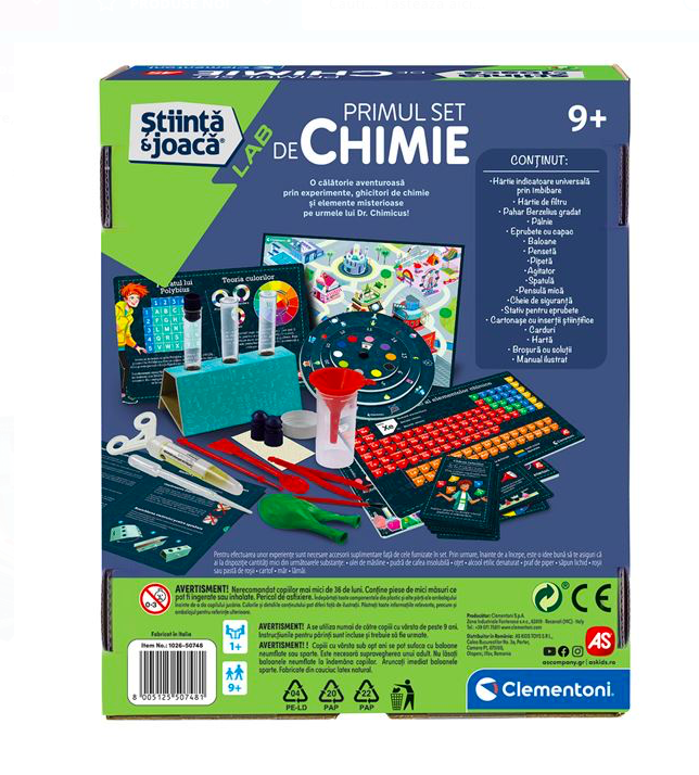 Joc creativ Stiinta si joaca, ”Primul Set de Chimie” - AS, 8 ani+ 01