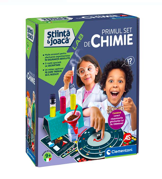 Joc creativ Stiinta si joaca, ”Primul Set de Chimie” - AS, 8 ani+ 01