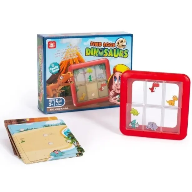 Joc de logica Gaseste oul de dinozaur, 3 ani+ 01