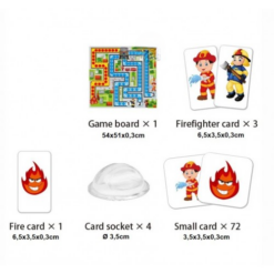 Joc de societate pentru copii, Pompieri la datorie, 6 ani+ 01