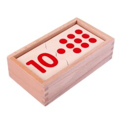 Joc de tip Montessori, Numere și Cantități, Set de potrivire 01