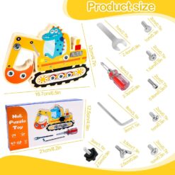 Mini Busy Board Montessori, Banc de Lucru pentru Dezvoltarea Motricității Fine, 3 ani 01