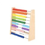 Numaratoare din lemn clasica, abac, 21 x 21 cm, 3 ani +