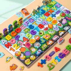 Puzzle Logaritmic-8 Activitati, 3 ani 05