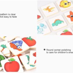 Puzzle educativ de asociere, Umbre, 3 ani 01