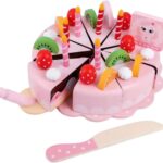 Tort aniversar de feliat din lemn, 3 ani