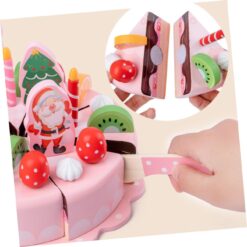 Tort aniversar de feliat din lemn, 3 ani 01