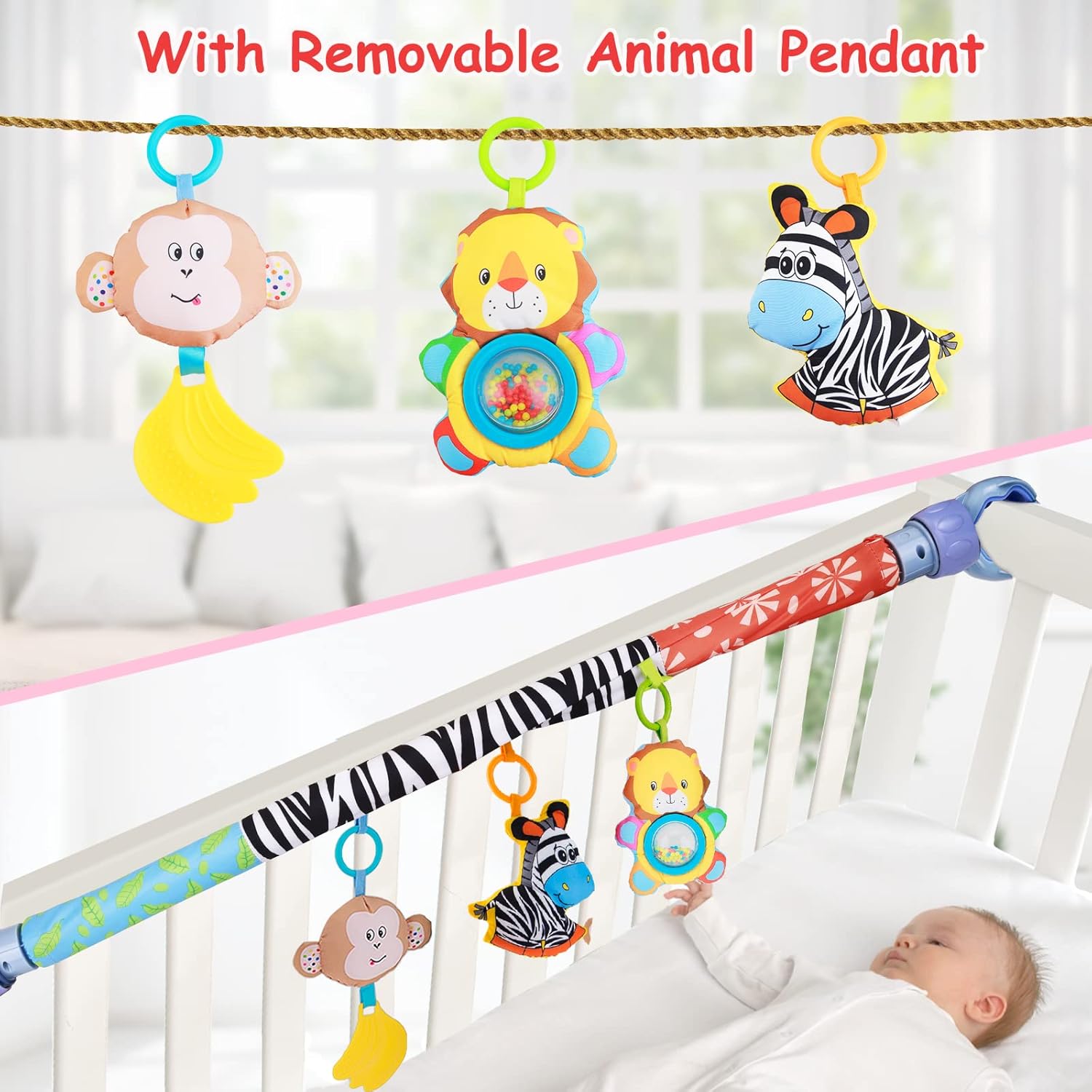 Arc senzorial pentru pătuț, cărucior și landou, 0 luni+ 01