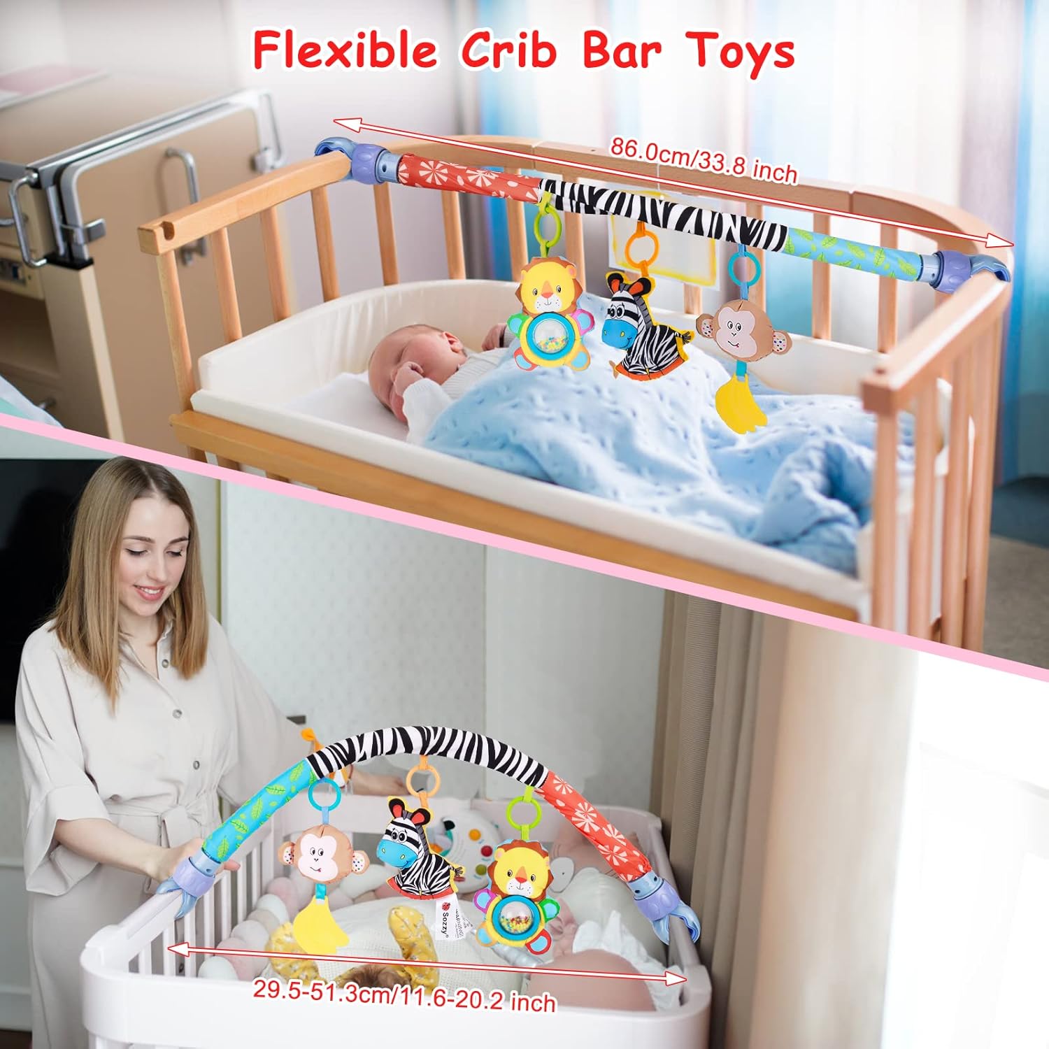 Arc senzorial pentru pătuț, cărucior și landou, 0 luni+ 01