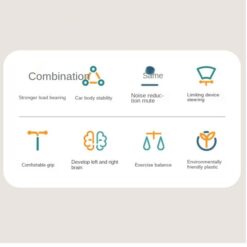 Bicicleta fara pedale cu 4 roti, 1-3 ani 01