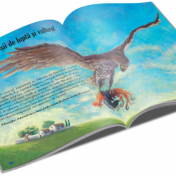 Carte copii, Fabulele lui Eshop, Leul, Cocosul si Magarul, 16 pagini