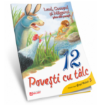 Carte copii, Fabulele lui Eshop, Leul, Cocosul si Magarul, 16 pagini